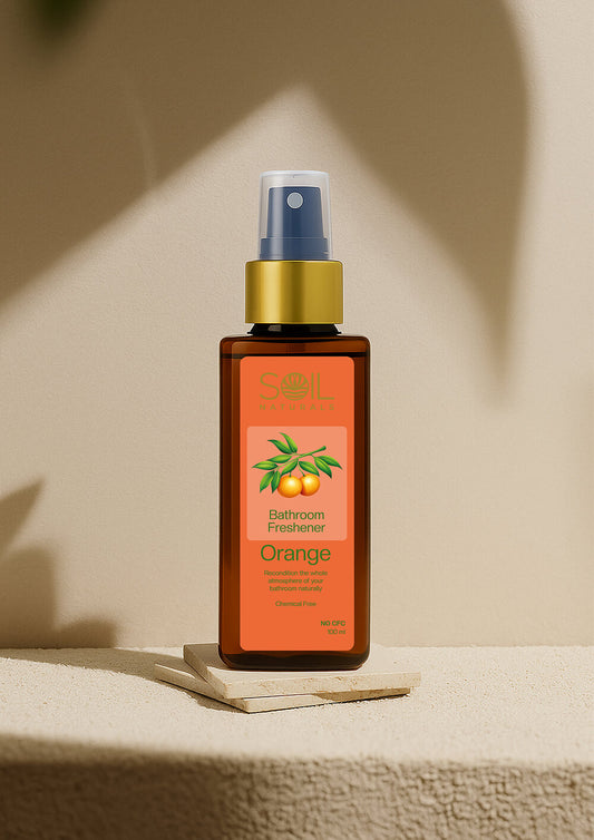 Orange Bathroom Freshener