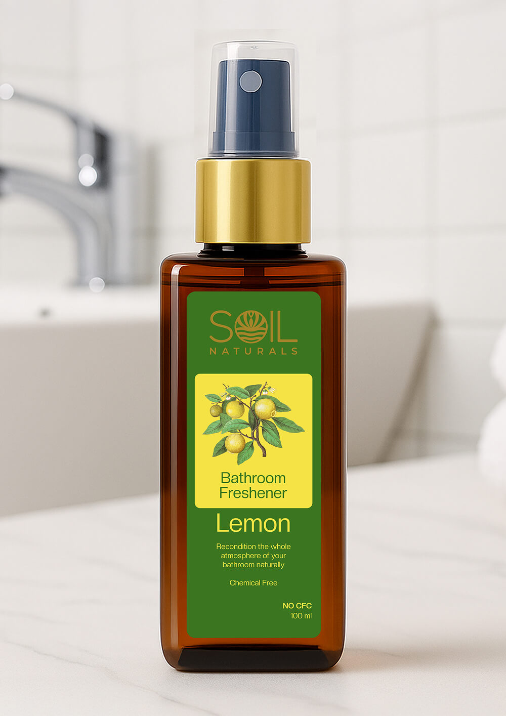 Lemon Bathroom Freshener